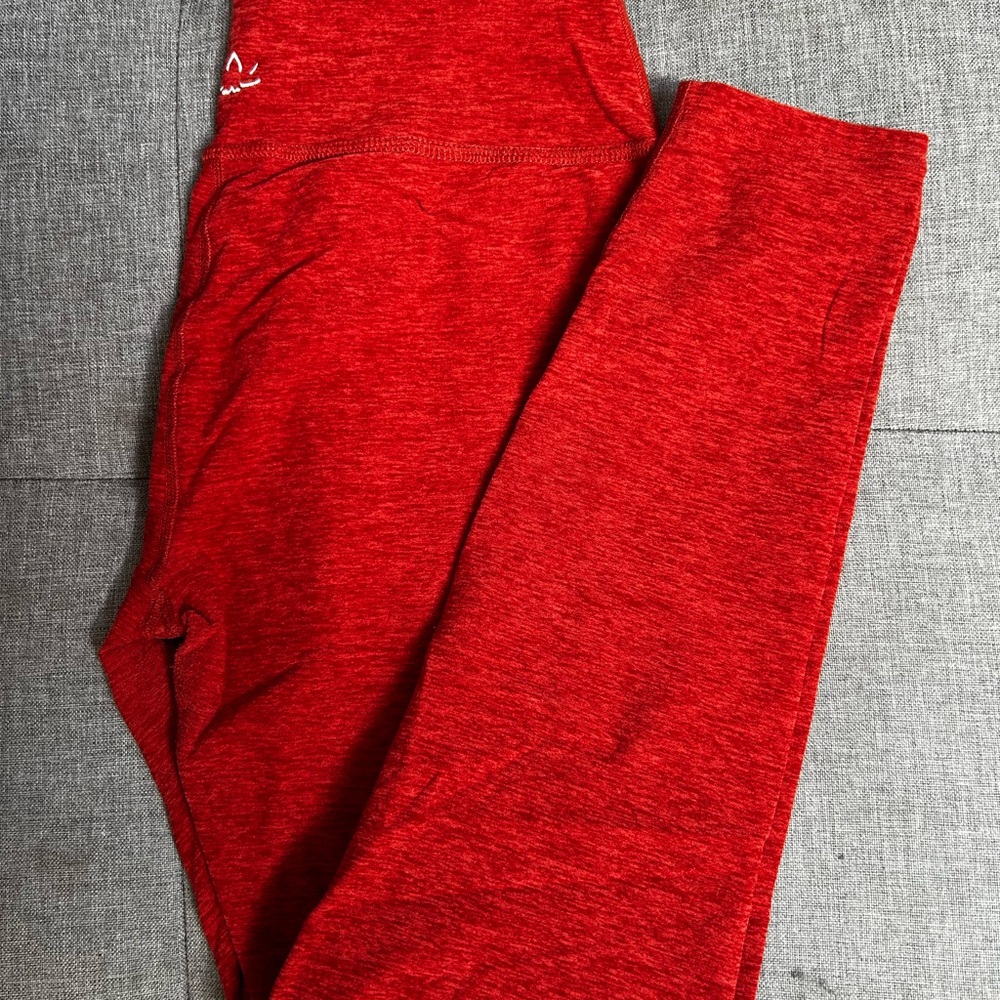 Beyond Yoga Red Leggings